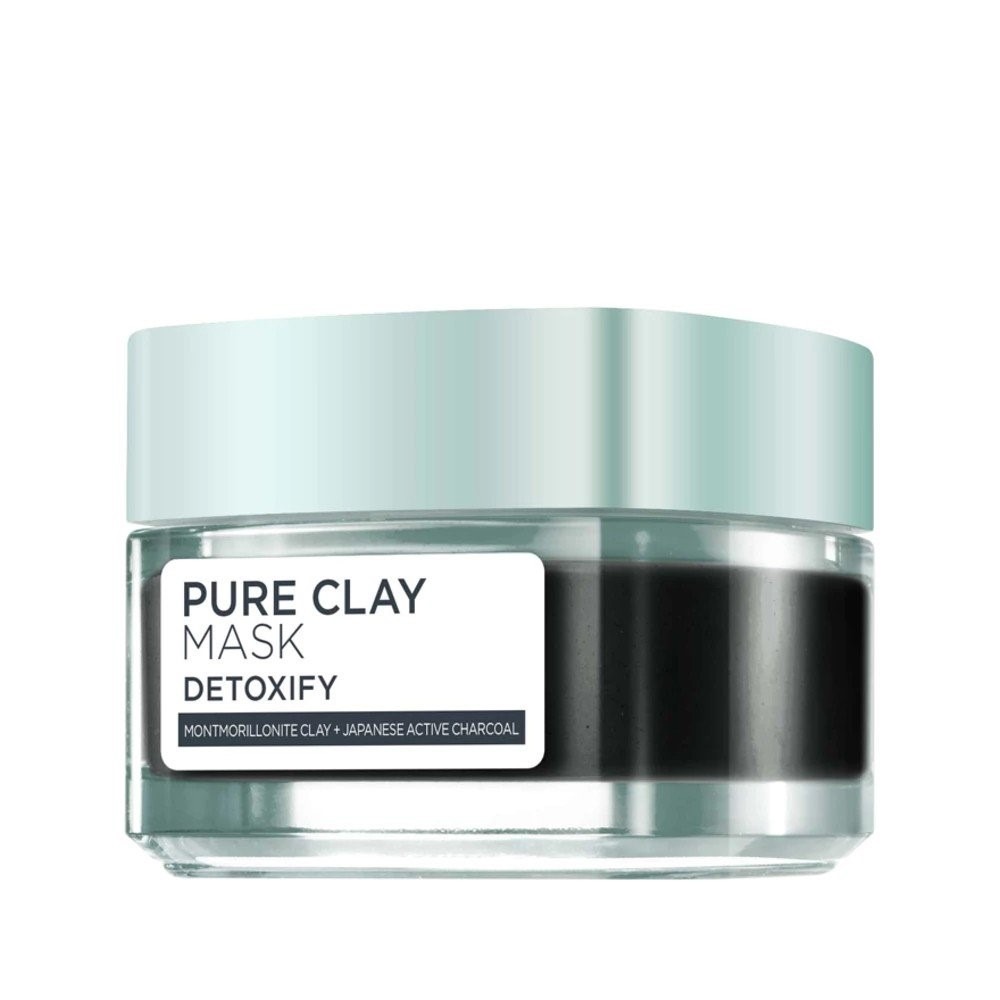Sản phẩm trị mụn đầu đen – lỗ chân lông to Pure Clay Mask Detoxify thuộc thương hiệu L’oreal